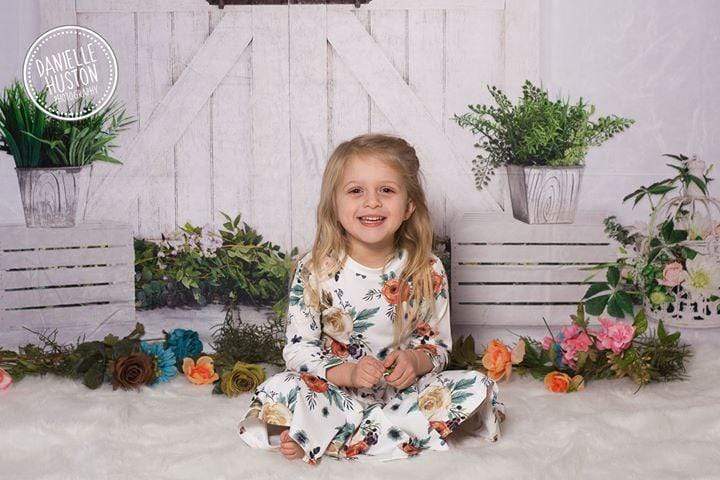 Katebackdrop£ºKate Spring/Easter White Barn Door Backdrop Designed By Jerry_Sina
