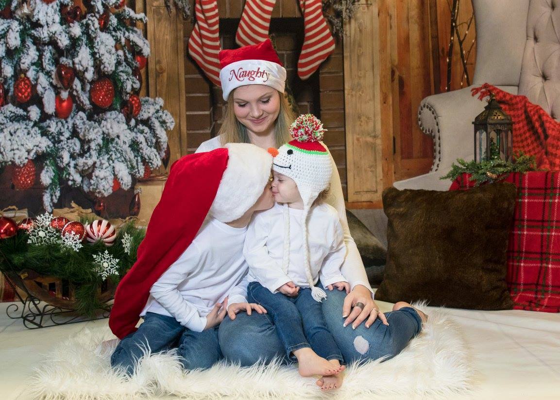Katebackdrop¡êoKate Christmas Stocking Backdrop Photo Background Studio Props