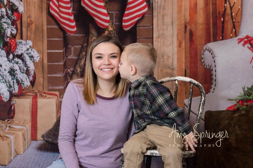 Katebackdrop¡êoKate Christmas Stocking Backdrop Photo Background Studio Props