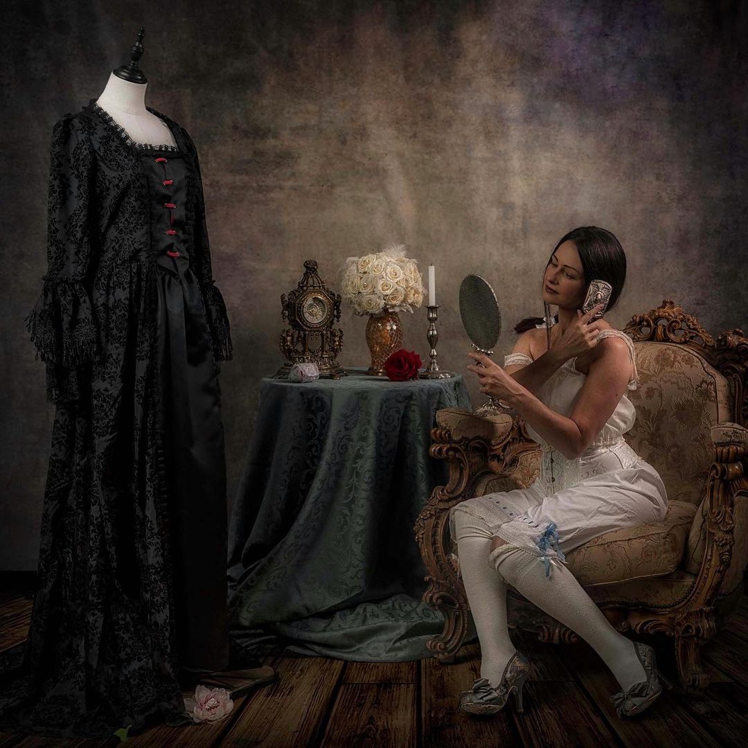 Kate Abstrait Vintage Portrait Texture marron Toile de fond pour la photographie - Kate Backdrop FR