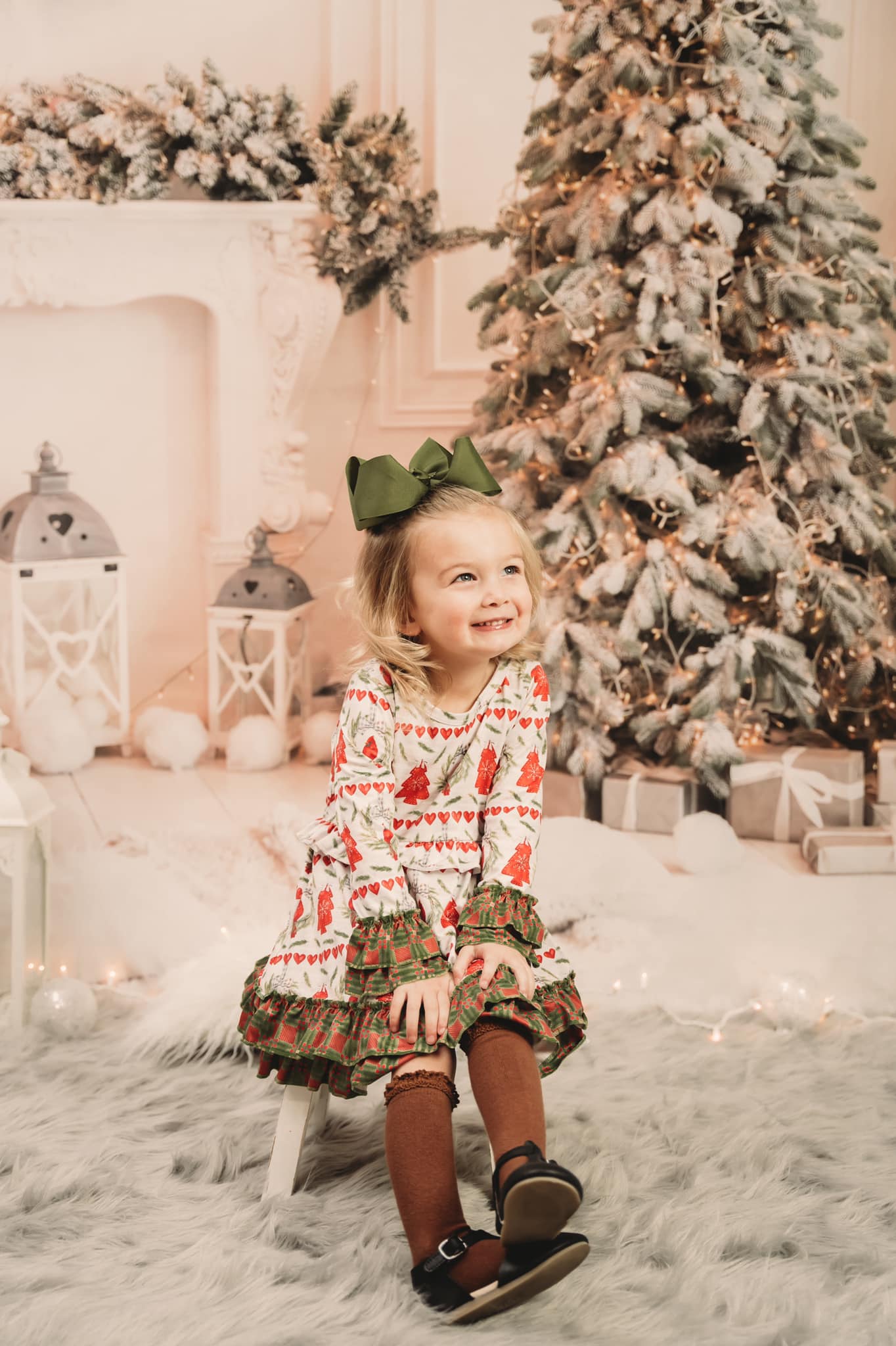 Kate toile de fond de cheminée blanche de Noël pour la photographie - Kate Backdrop FR