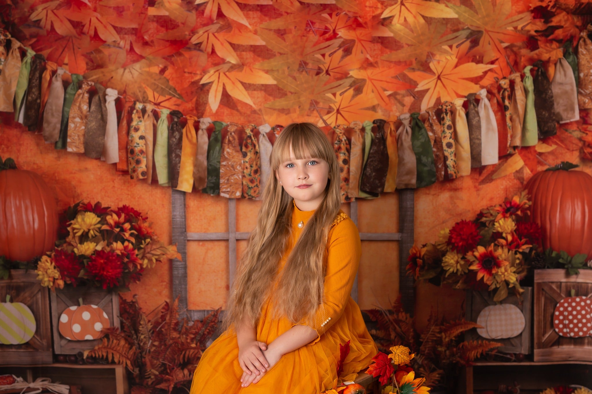 Kate Action de grâces Récolte Automne Toile de fond pour la photographie - Kate Backdrop FR