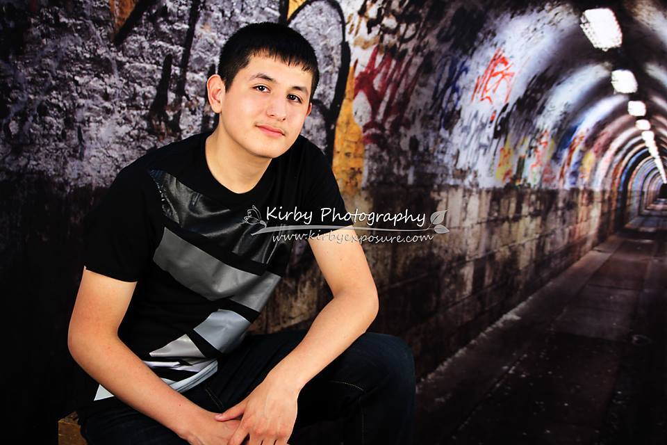 Katebackdrop:Kate Graffiti Wall Tunnel Building Backdrop For Photography