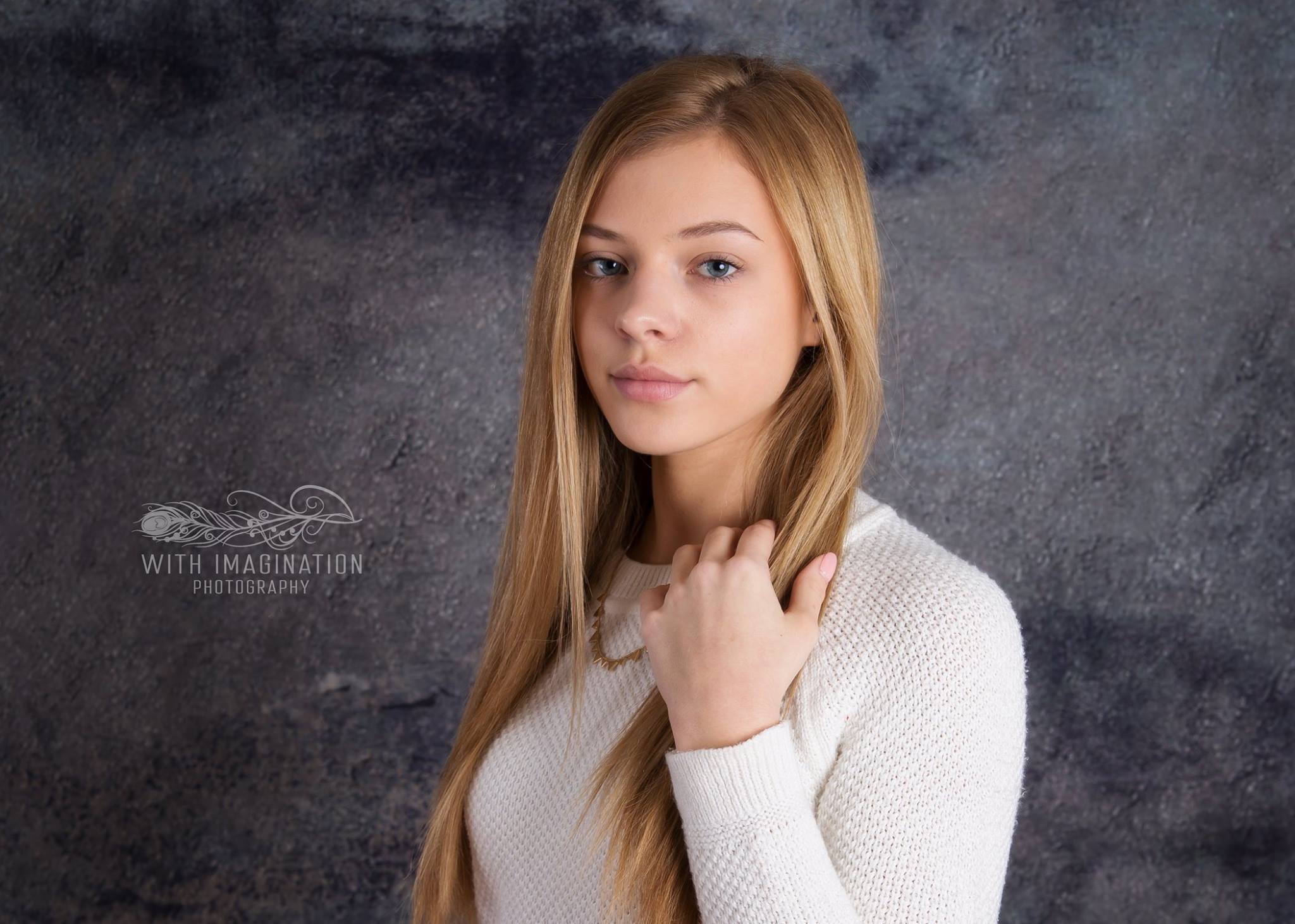 Katebackdrop£ºKate Gray Mixed Indigo Abstract Texture Backdrop for Photography