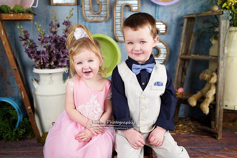 Katebackdrop£ºKate Egg-celent Easter Backdrop designed by Arica Kirby