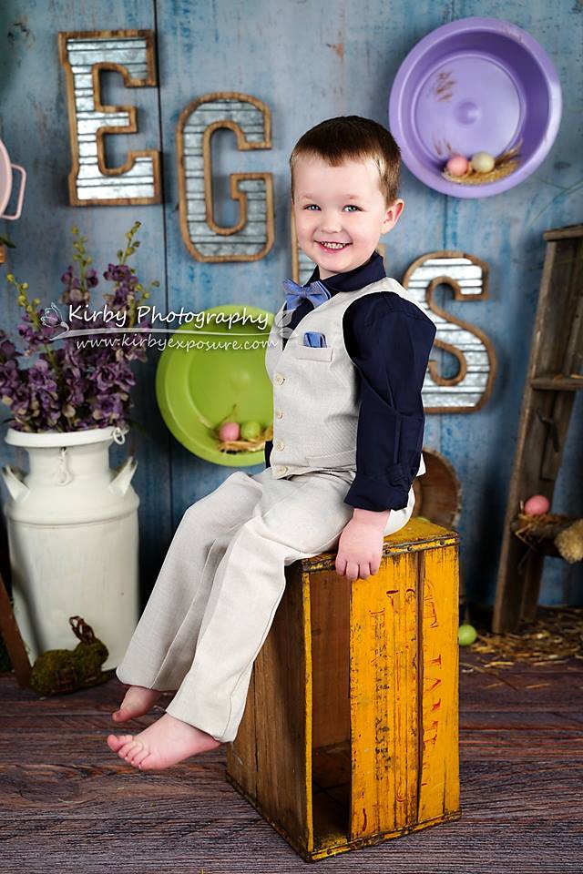 Katebackdrop£ºKate Egg-celent Easter Backdrop designed by Arica Kirby