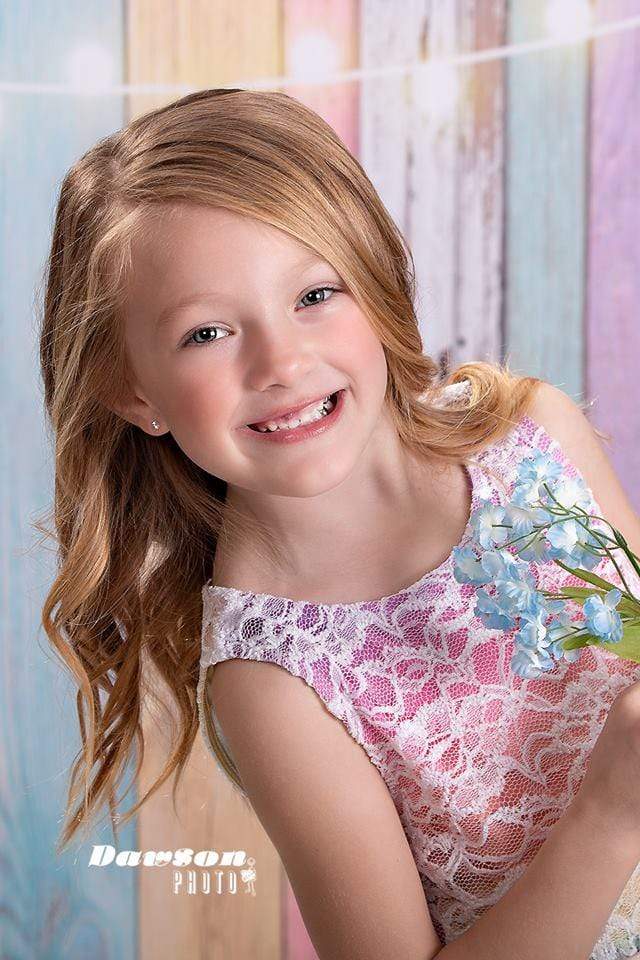 Katebackdrop£ºKate Birthday Baby Colorful Wood Wall with Window Easter Backdrop for Children Designed by JFCC