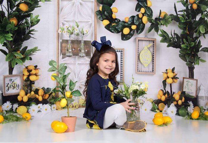 Katebackdrop£ºKate Lemon Be Zesty Spring Backdrop for Photography