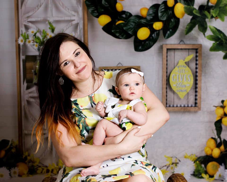 Katebackdrop£ºKate Lemon Be Zesty Spring Backdrop for Photography