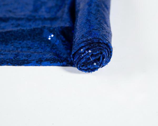 Kate toile de fond en tissu à paillettes de photographie bleue pour la fête, l'événement