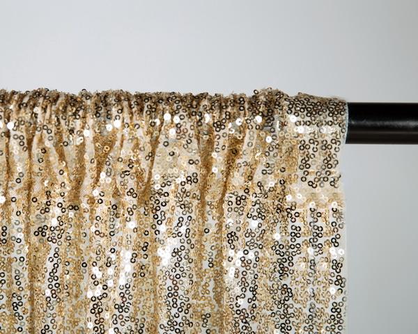 Kate Light Gold Sequin Fabric Backdrop for Photography - Kate backdrop UK