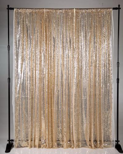 Kate Light Gold Sequin Fabric Backdrop for Photography - Kate backdrop UK