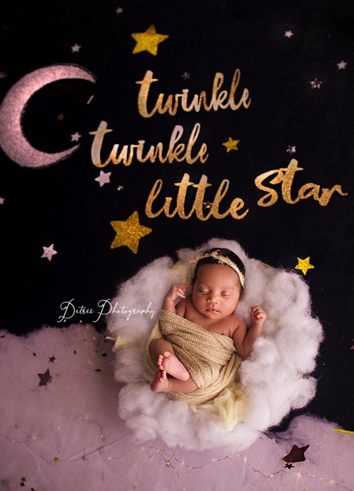 Katebackdrop£ºKate Twinkle Stars Backdrop for Photography Designed By Erin Larkins