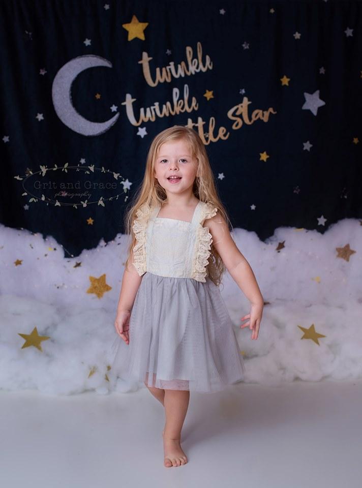 Katebackdrop£ºKate Twinkle Stars Backdrop for Photography Designed By Erin Larkins
