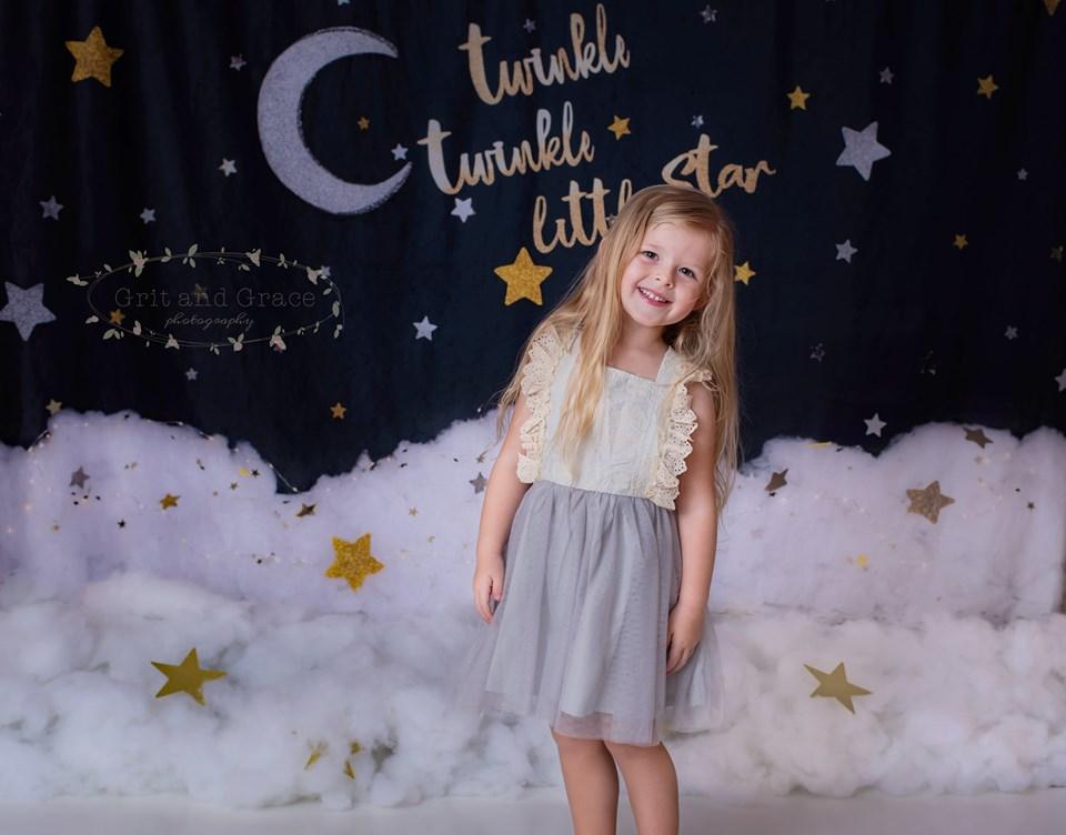 Katebackdrop£ºKate Twinkle Stars Backdrop for Photography Designed By Erin Larkins