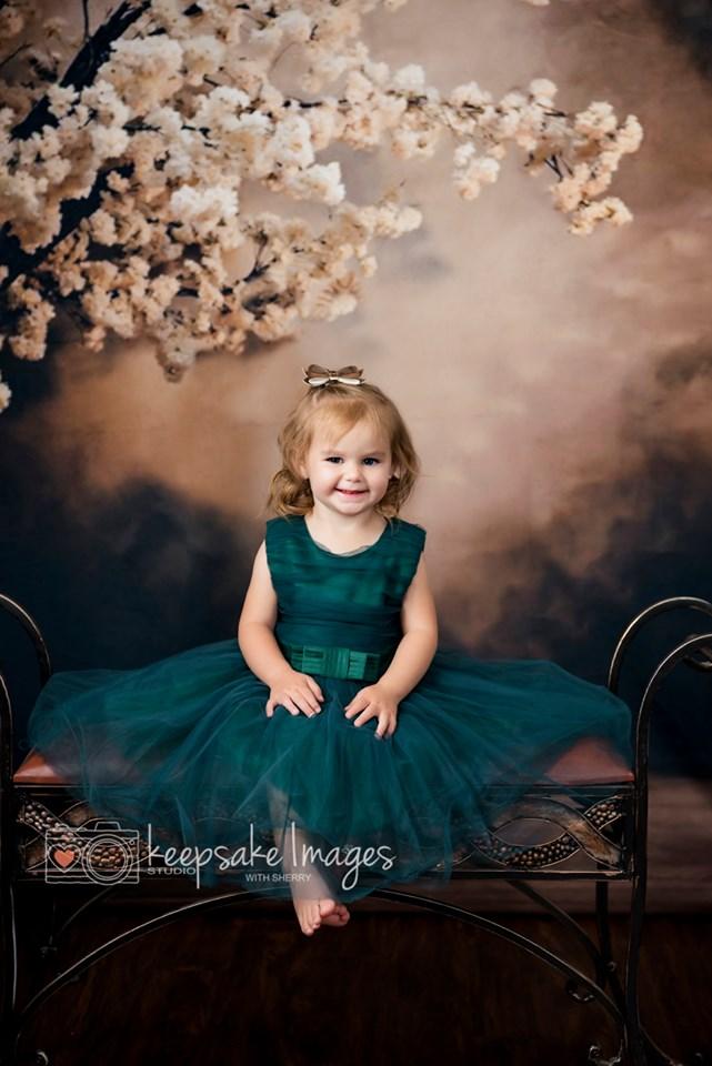 Katebackdrop£ºKate Abstract Background With Flowers Backdrops for Photography