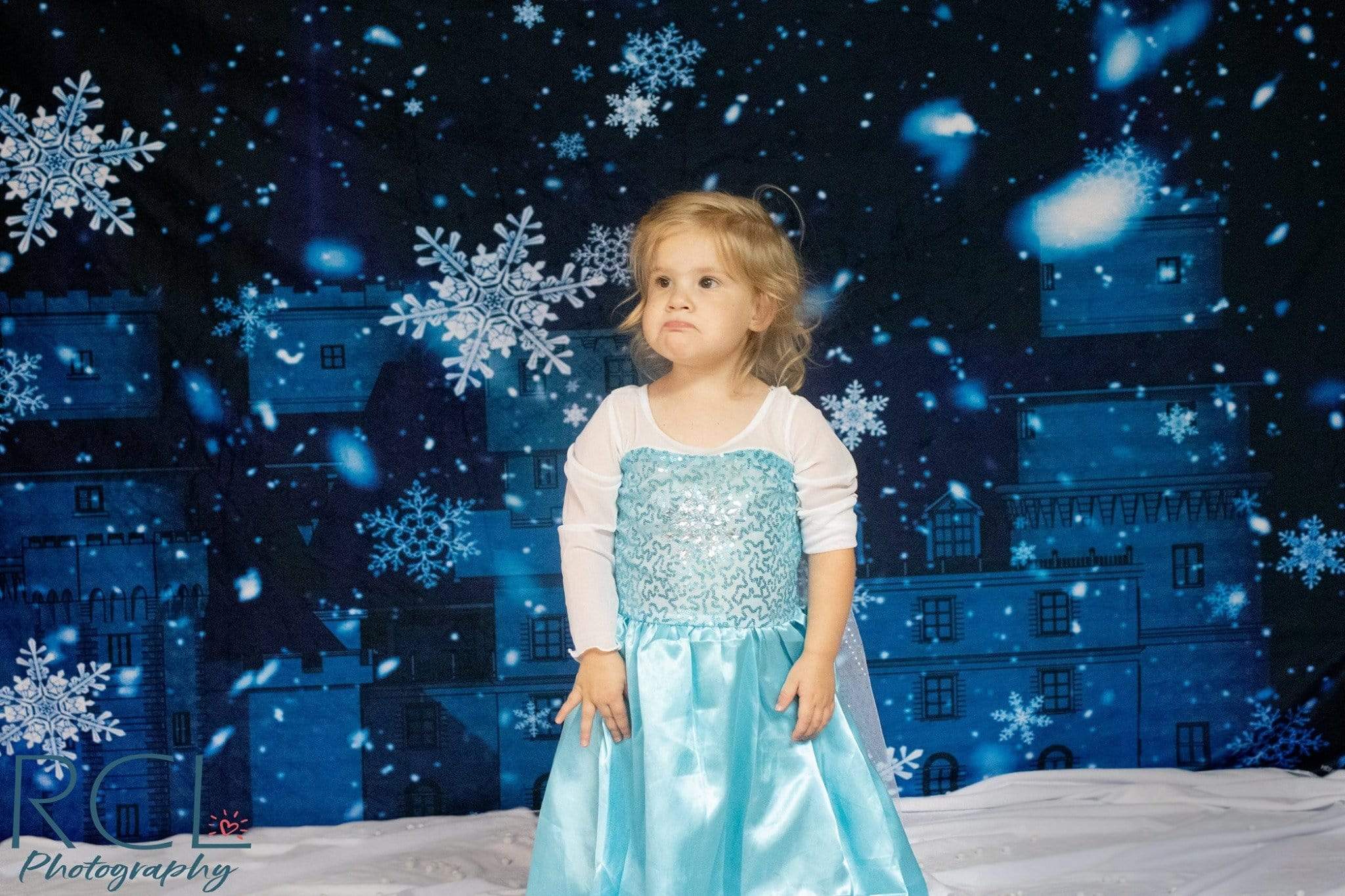 Katebackdrop£ºKate Winter Castle Backdrop for Photography Designed by JFCC