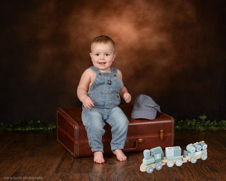 Katebackdrop£ºKate Brown Abstract Texture Old Master Style Backdrop