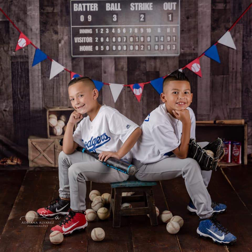 Katebackdrop£ºKate Vintage Baseball with Scoreboard Sport Backdrop for Photography Designed By Mandy Ringe Photography