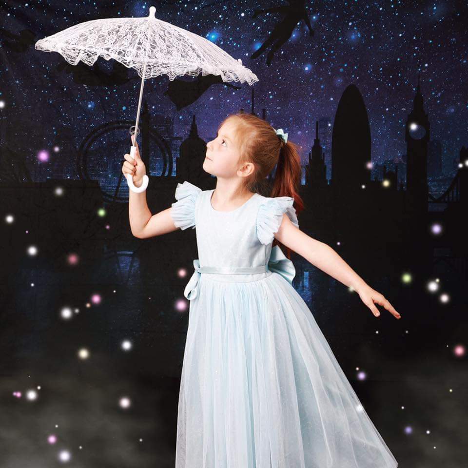 Katebackdrop£ºKate Night Sky Fairystyle Backdrop for Photography Designed By Amanda Moffatt