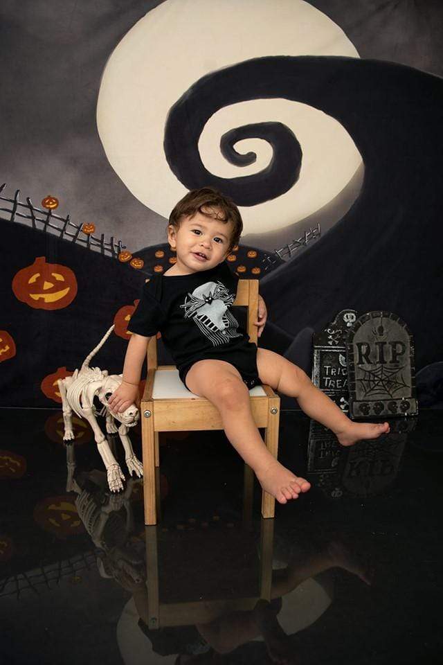 Katebackdrop£ºKate Halloween Pumpkin Garden Backdrop for Photography Designed By Leann West