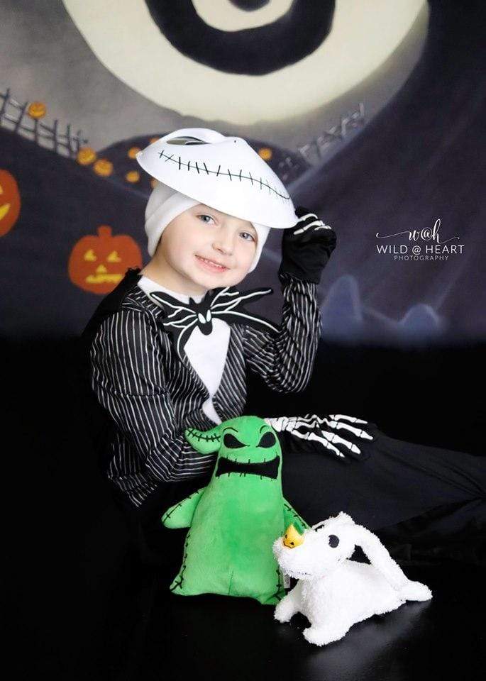 Katebackdrop£ºKate Halloween Pumpkin Garden Backdrop for Photography Designed By Leann West
