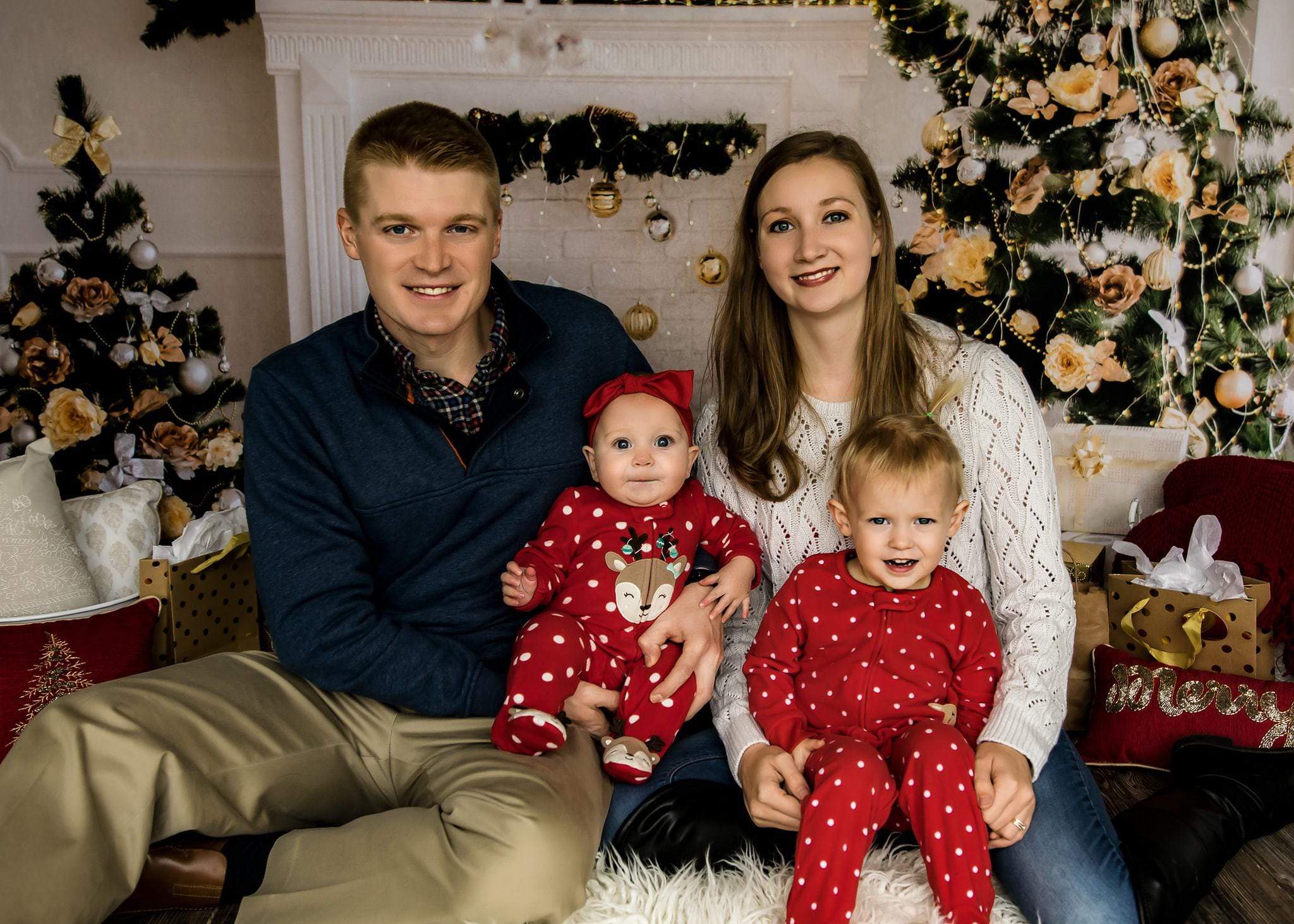 Katebackdrop£ºKate Christmas Decorations Presents Fireplace Backdrop