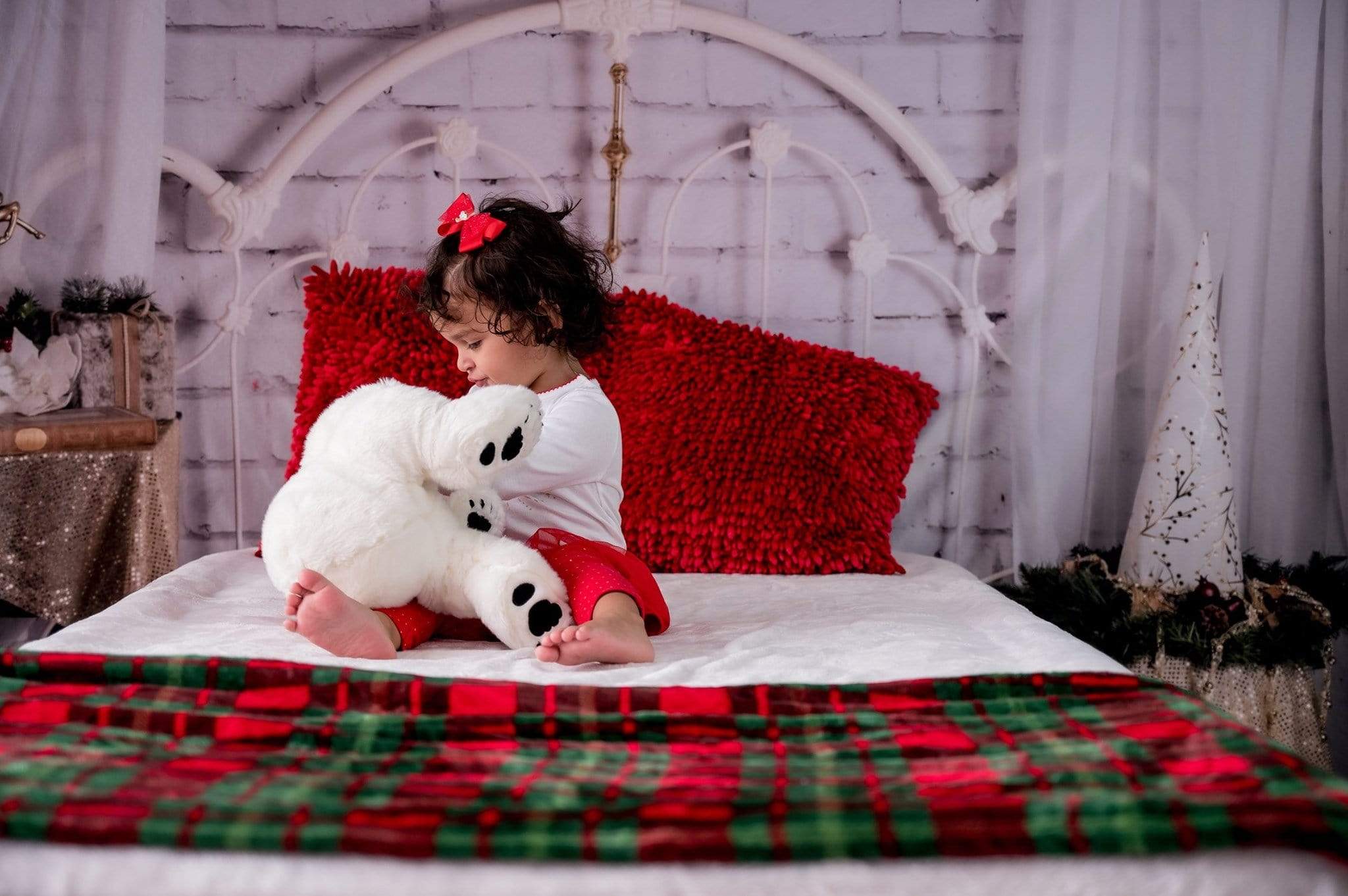 Katebackdrop£ºKate Christmas White Headboard Backdrop Designed By Angela Marie Photography