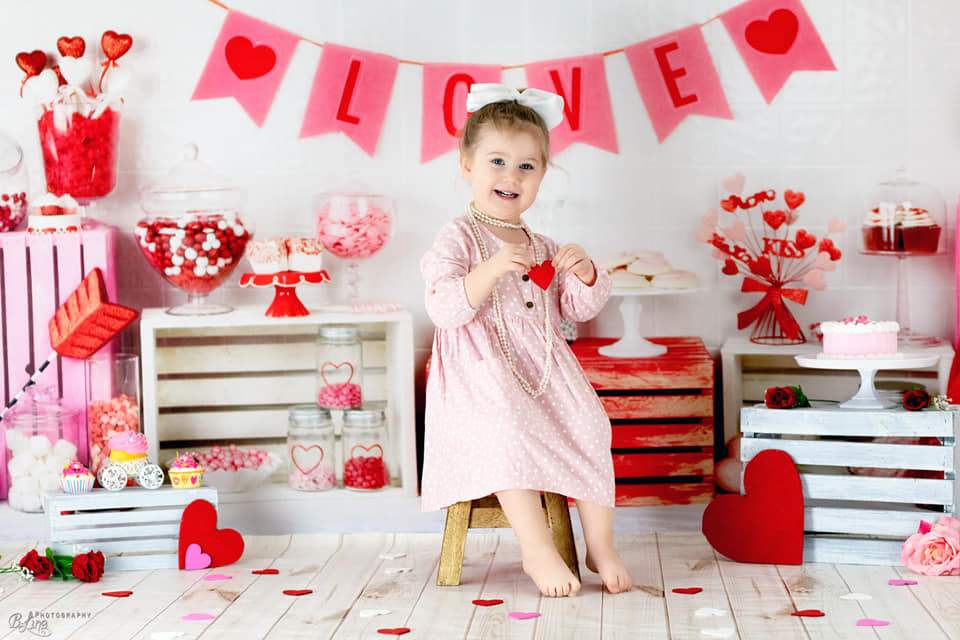 Katebackdrop£ºKate Valentine Sweet Shoppe Backdrop designed by Arica Kirby