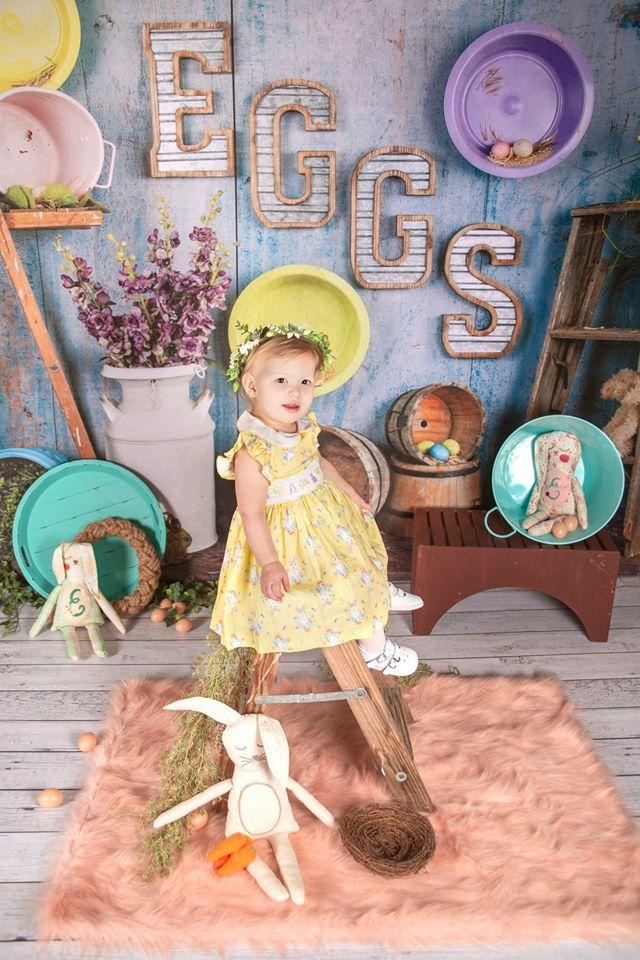 Katebackdrop£ºKate Egg-celent Easter Backdrop designed by Arica Kirby