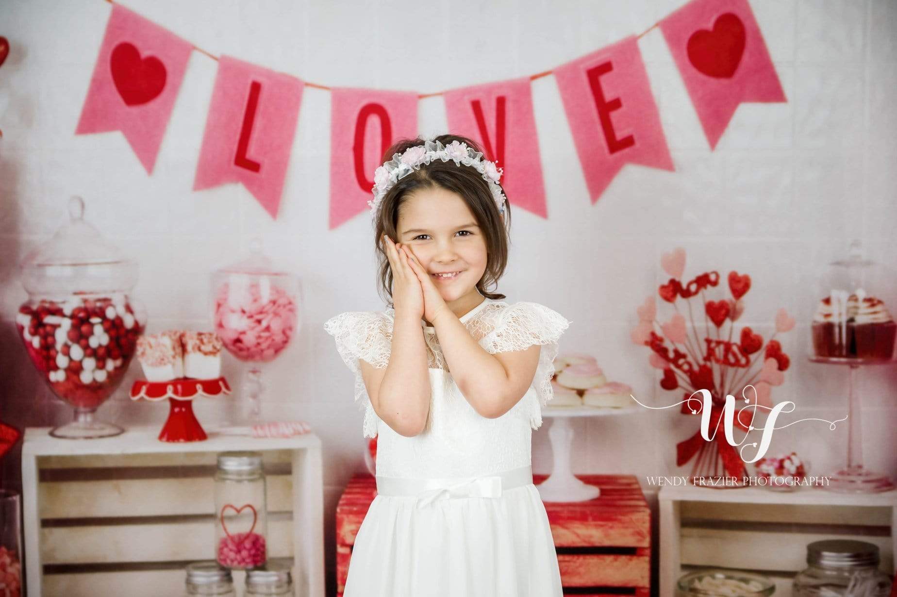 Katebackdrop£ºKate Valentine Sweet Shoppe Backdrop designed by Arica Kirby