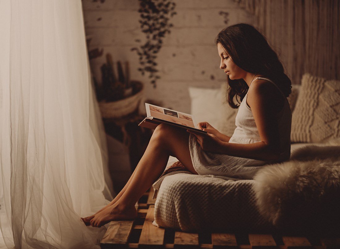 Kate Chambre Macramé Boho Fête des mères Toile de fond conçue par Mandy Ringe - Kate Backdrop FR