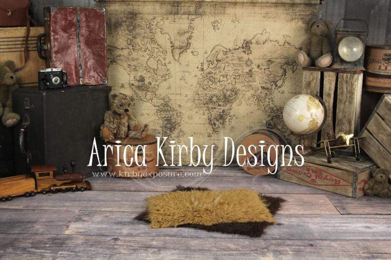 Katebackdrop£ºKate Around The World Adventures Backdrop Back to school designed by Arica Kirby