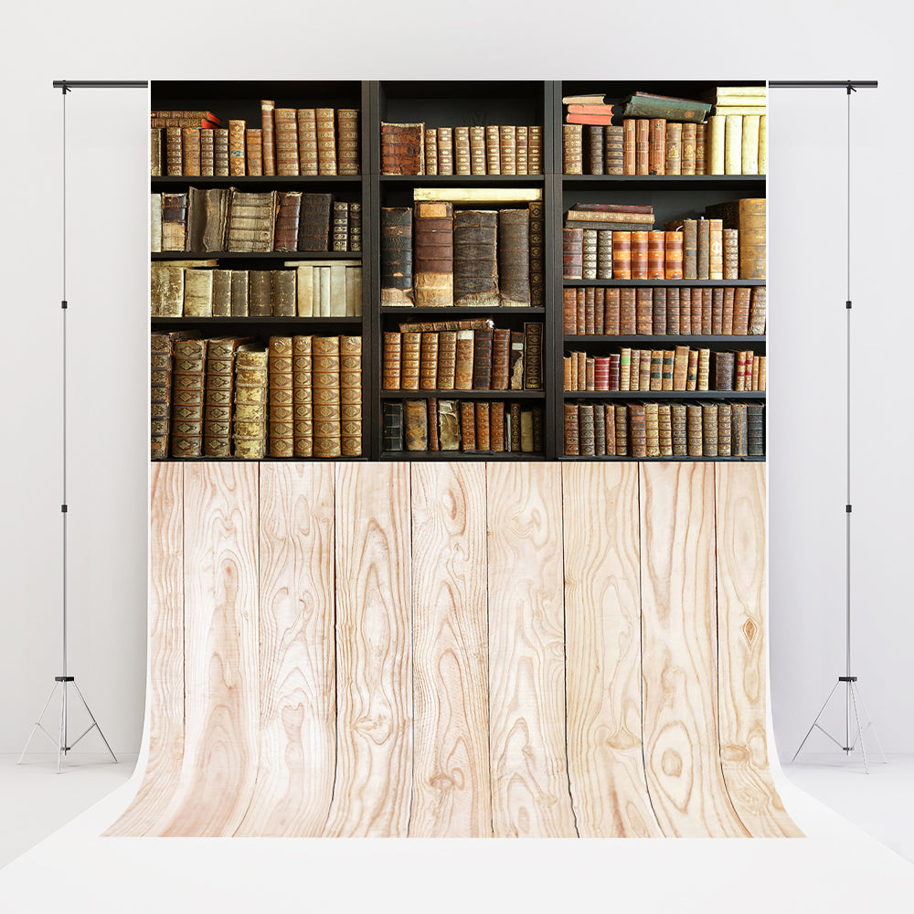 Kate Épissage de bois de toile de fond d'étagère conçu par Chain Photography - Kate Backdrop FR