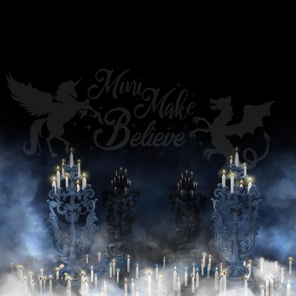 Kate Halloween Opéra Nuit fantôme Musique Toile de fond conçue par Mini MakeBelieve - Kate Backdrop FR