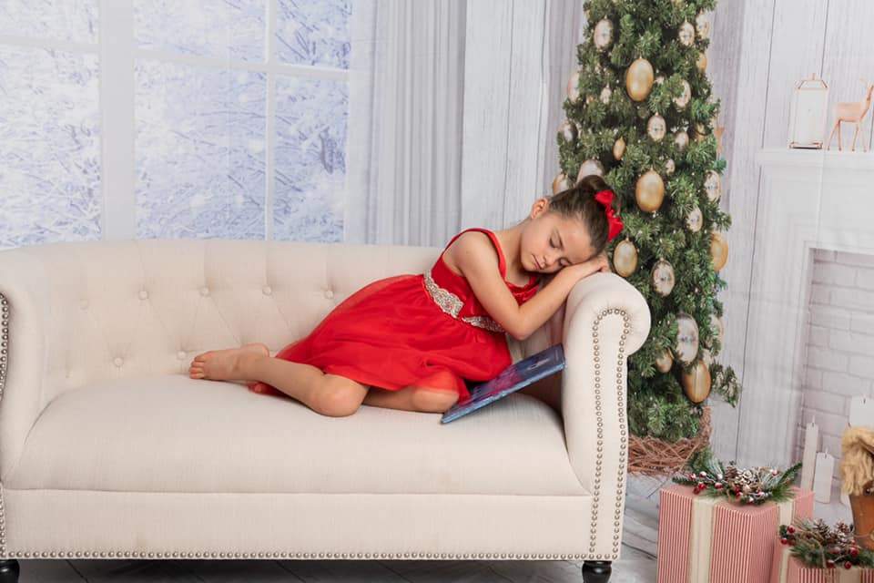 Kate Fenêtre Arbre de Noël Ensemble de chambre (8pix8pi&10pix8pi&8pix10pi) - Kate Backdrop FR