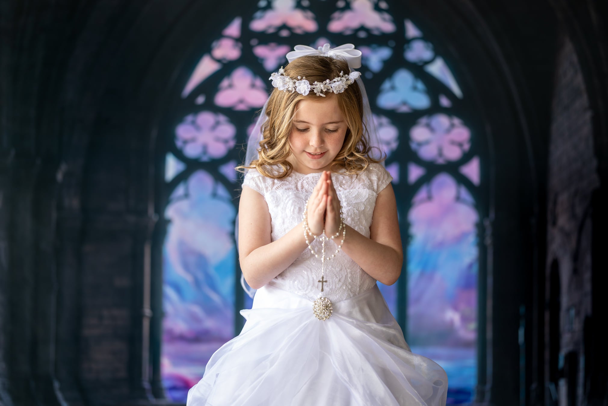 Kate Toile de fond d'architecture d'intérieur rétro Paysage arqué pour la photographie - Kate Backdrop FR