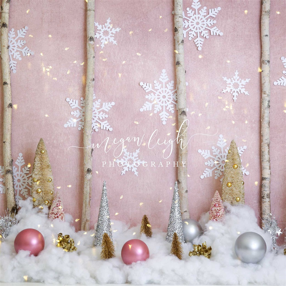 Kate Pays des merveilles Hiver Décors Toile de fond conçue par Megan Leigh - Kate Backdrop FR