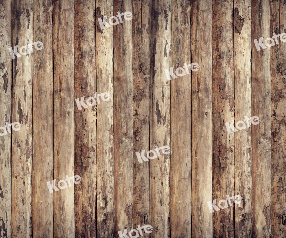 Kate Toile de fond marron vieux grain de bois conçue par Kate Image - Kate Backdrop FR