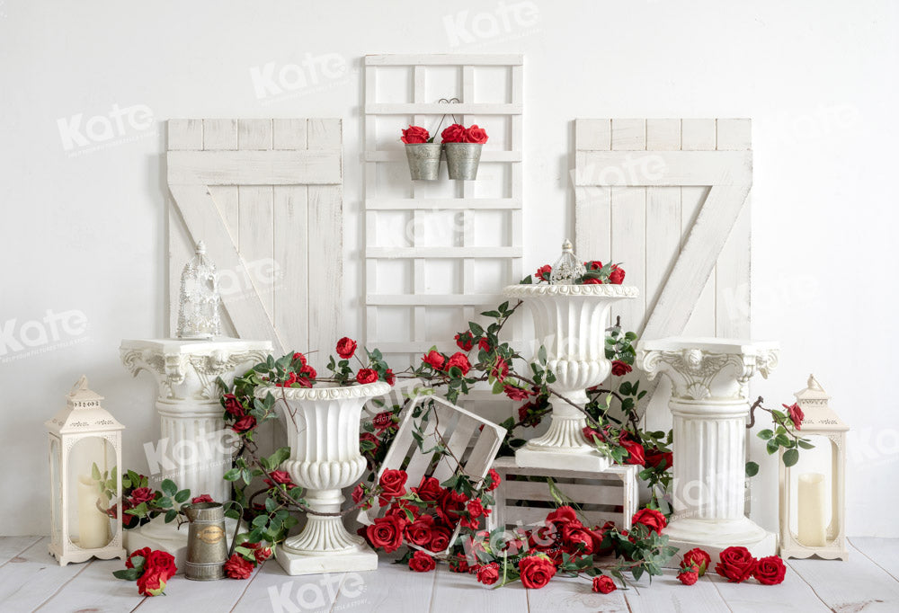 Kate Toile de fond vintage rose rétro de la Saint-Valentin conçu par Emetselch - Kate Backdrop FR