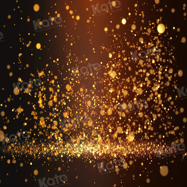 Kate Bokeh Points doré Noir Toile de fond Conçu par Chain Photographie - Kate Backdrop FR