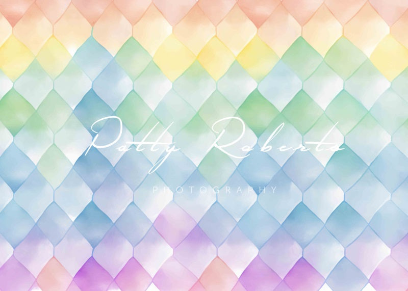 Kate Toile de fond Danses Aquarelles abstraites Conçu par Patty Robert - Kate Backdrop FR