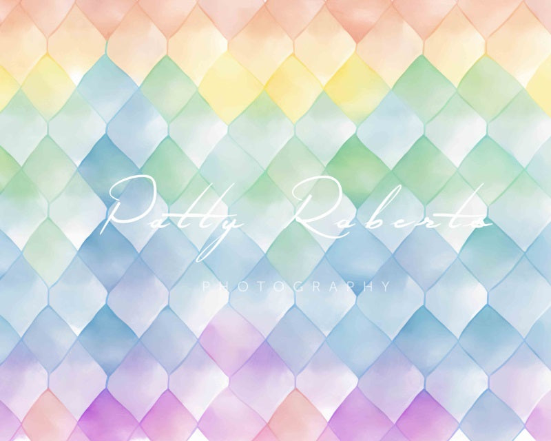 Kate Toile de fond Danses Aquarelles abstraites Conçu par Patty Robert - Kate Backdrop FR