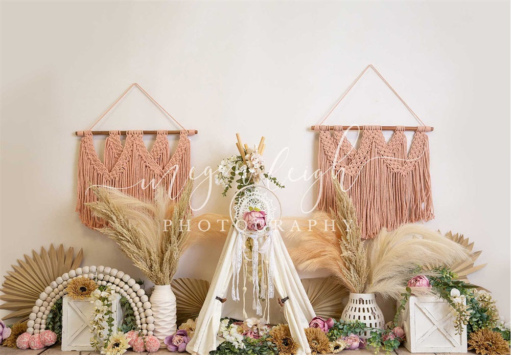 Kate Bohème Oasis Tente Toile de fond conçue par Megan Leigh - Kate Backdrop FR