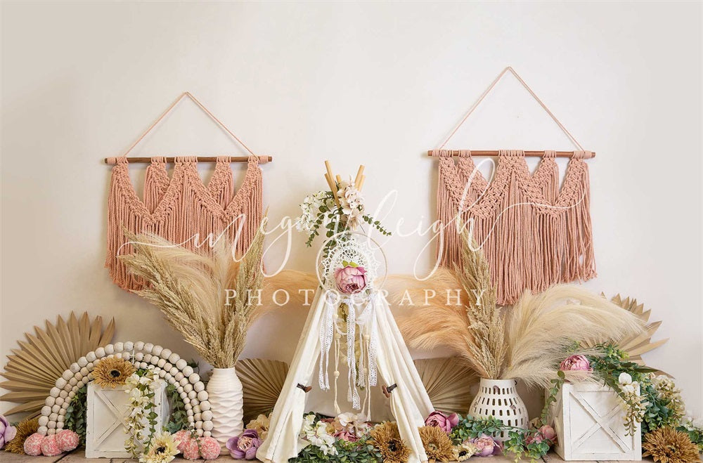 Kate Bohème Oasis Tente Toile de fond conçue par Megan Leigh - Kate Backdrop FR