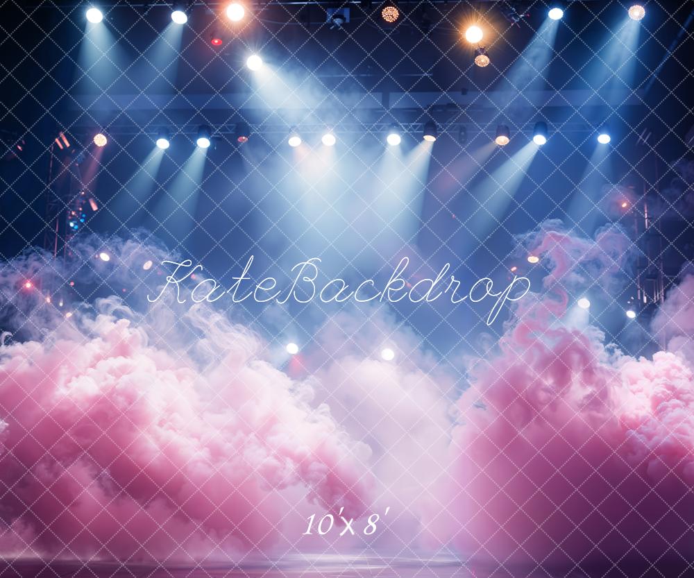 Kate Rose Fumée Scène Lumière Toile de fond conçue par Emetselch - Kate Backdrop FR