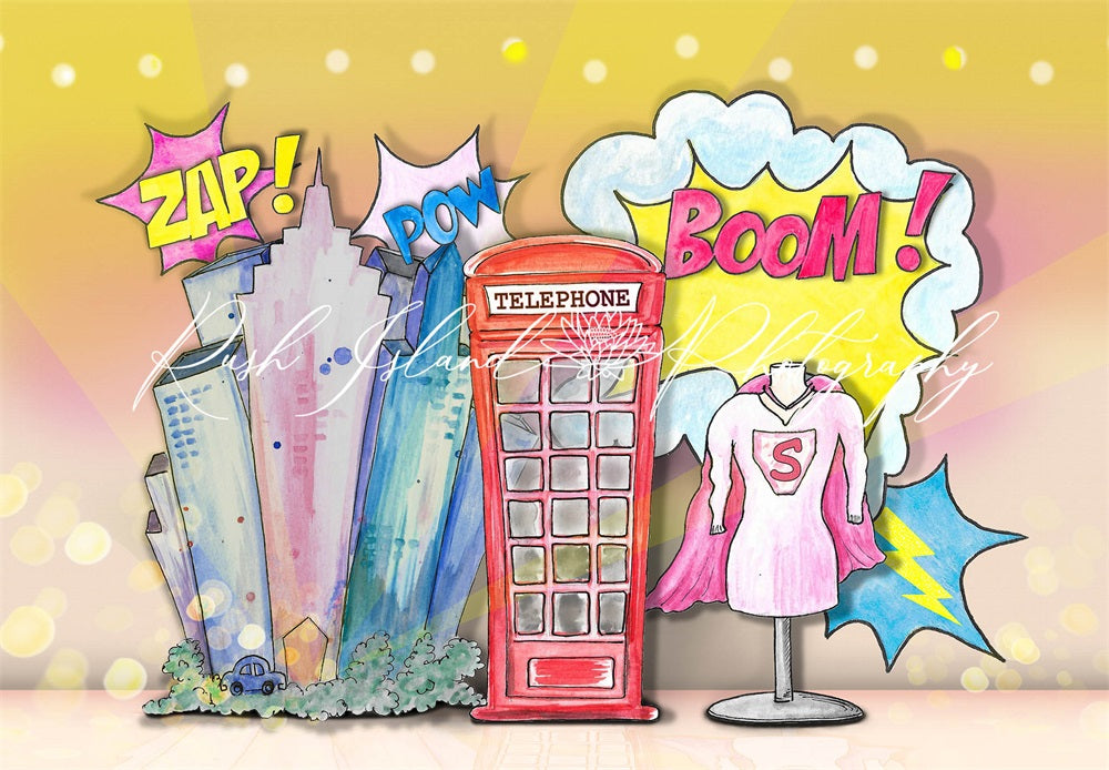 Kate Pouvoir des filles Toile de fond conçue par Laura Bybee - Kate Backdrop FR