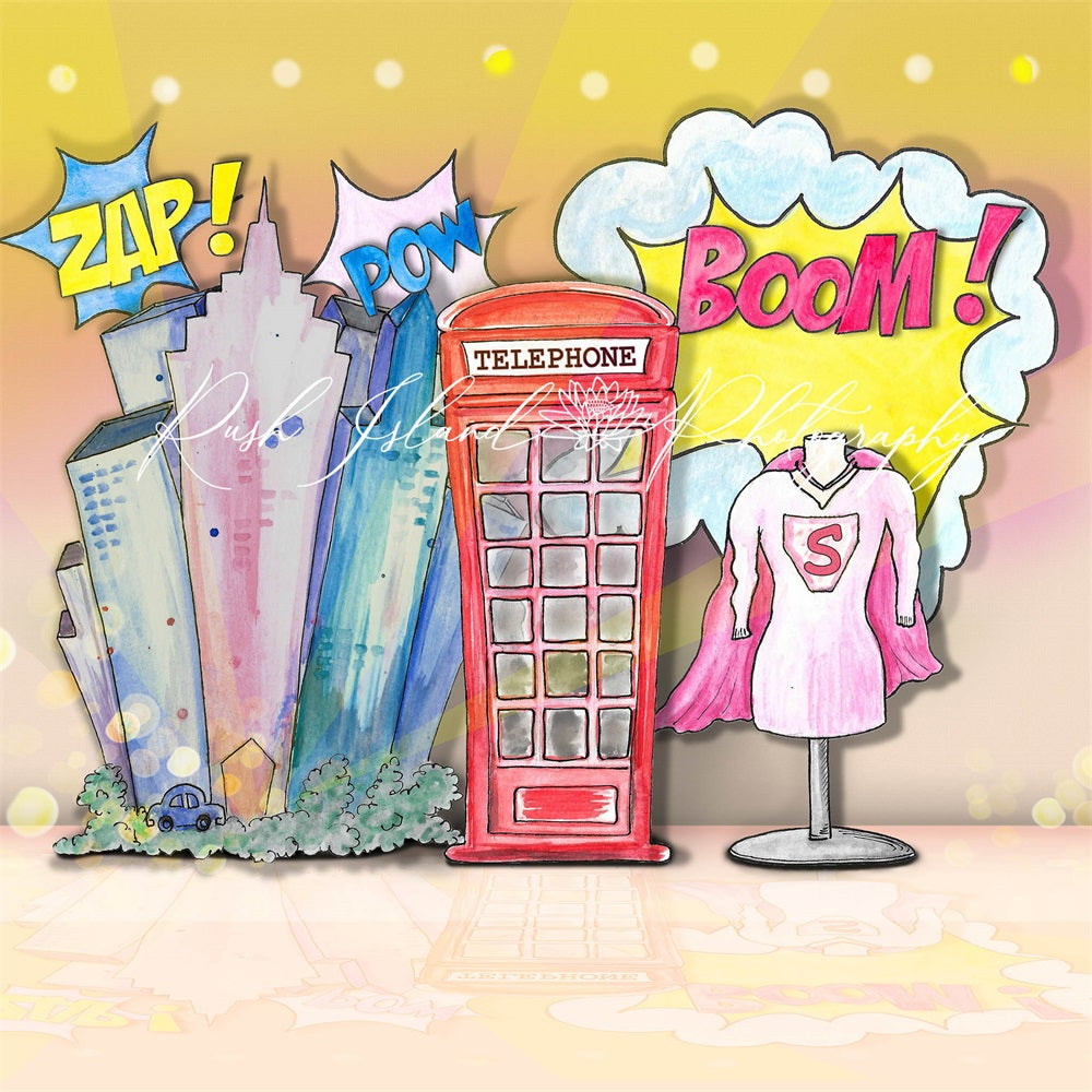 Kate Pouvoir des filles Toile de fond conçue par Laura Bybee - Kate Backdrop FR