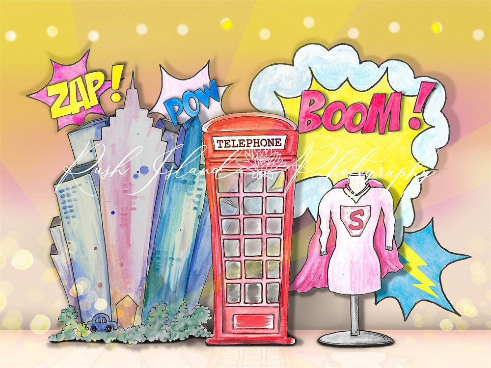 Kate Pouvoir des filles Toile de fond conçue par Laura Bybee - Kate Backdrop FR