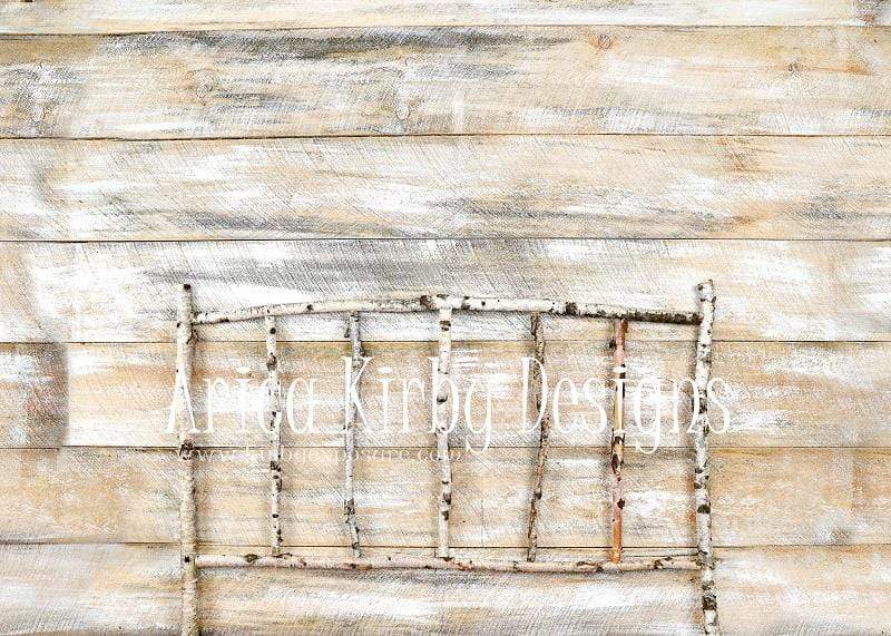 Katebackdrop£ºKate Christmas Wood Wall Birch bed Simple Backdrop designed by Arica Kirby